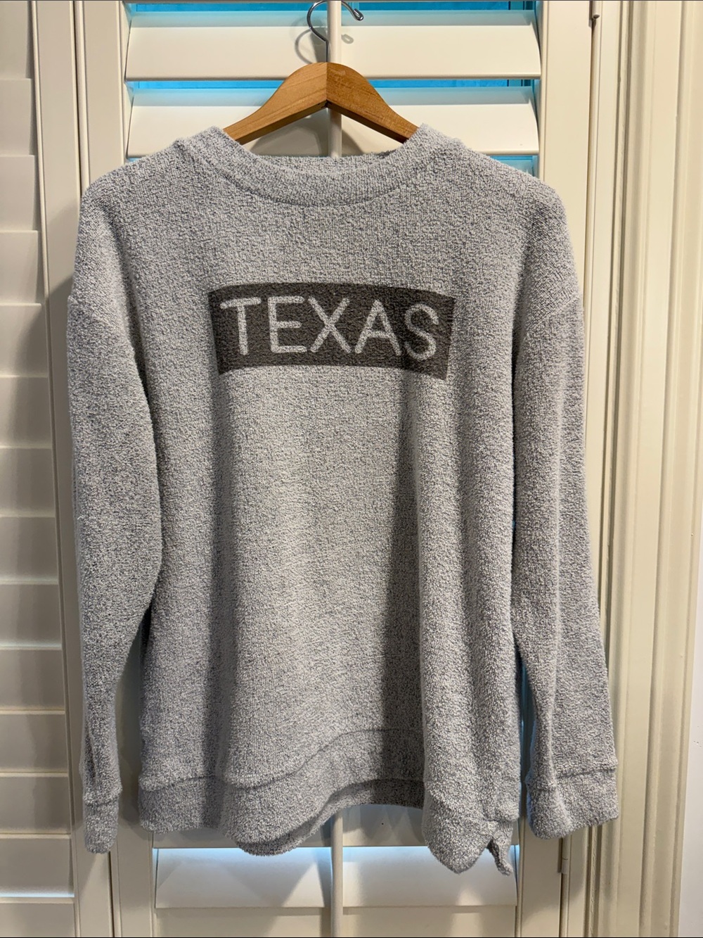 Gray TEXAS Crewneck Sweatshirt